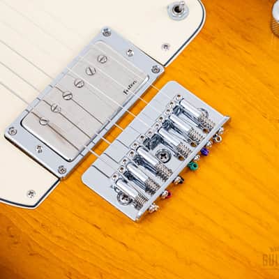 2010s Buzz Feiten Guitars Elite Pro T-Style Honey Burst, Mint w/ Case image 8