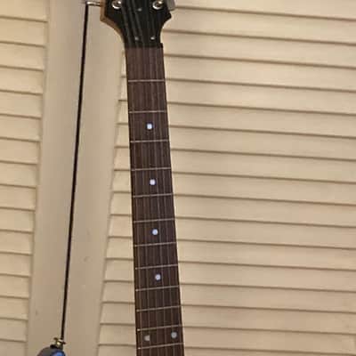 Carlo Robelli No name on headstock 2000s - Metallic Blue image 7