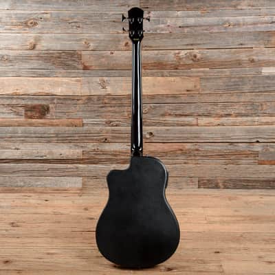 Carlo Robelli CRB40B Acoustic Bass Transparent Black image 5