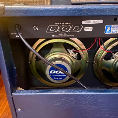 DOD G-28 “Ice-IT” 2x8” 60W Stereo Chorus MADE IN USA 1997 image 10