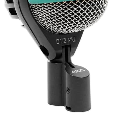 AKG D112 MKII Professional Dynamic Kick Drum Bass Guitar Microphone Mic image 2