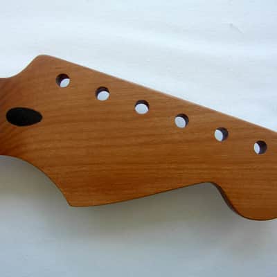 STAINLESS STEEL FRETS / Stratocaster Guitar Neck /Roasted, Vintage Style image 1