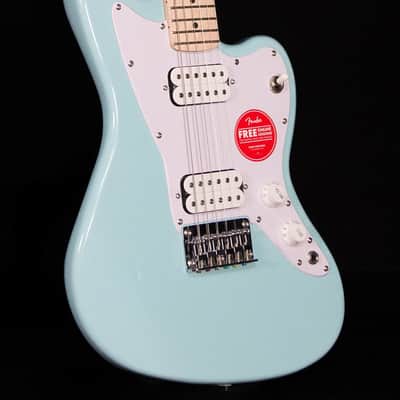 Squier Mini Jazzmaster HH, Maple FB, Daphne Blue image 4
