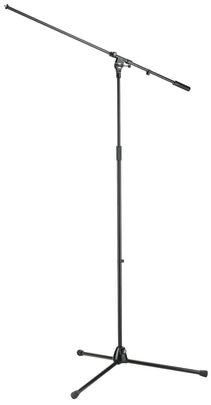 K&M 21021B 43-79 Microphone Stand with 42 Boom Arm image 1