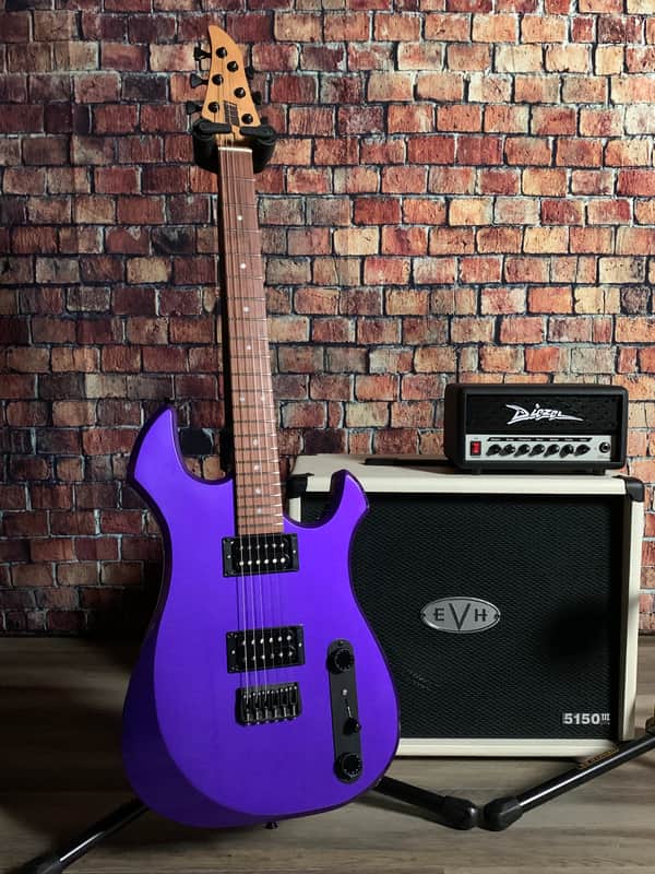 Moon Guitars Eclipse Blood Moon (U.S. Series) 2023 - Cosmic Purple image 1
