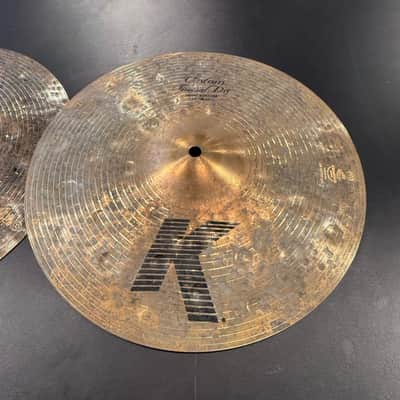 Zildjian 14" K Custom Special Dry Hi-Hat Cymbals (Pair) 2002 - Present - Traditional image 2