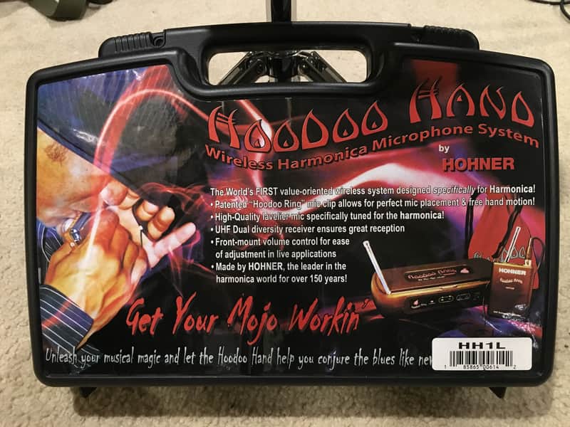 Hohner Hoodoo Hand Harmonica Wireless Microphone System image 1