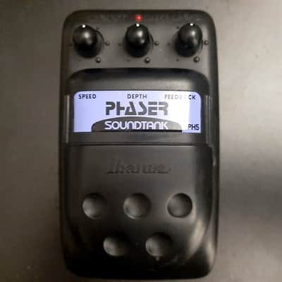 1990s - Vintage Ibanez Soundtank PH5 Phaser 1990 - 1999 - Black image 2