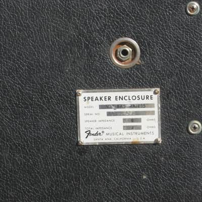Fender Bassman 50.  Cabinets: VT Bassman 15. VT Bassman 12. 1968 Black Silver image 10