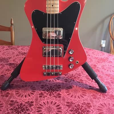 Cataldo JAEbird bass Fenderbird 2015 - fiesta red image 2