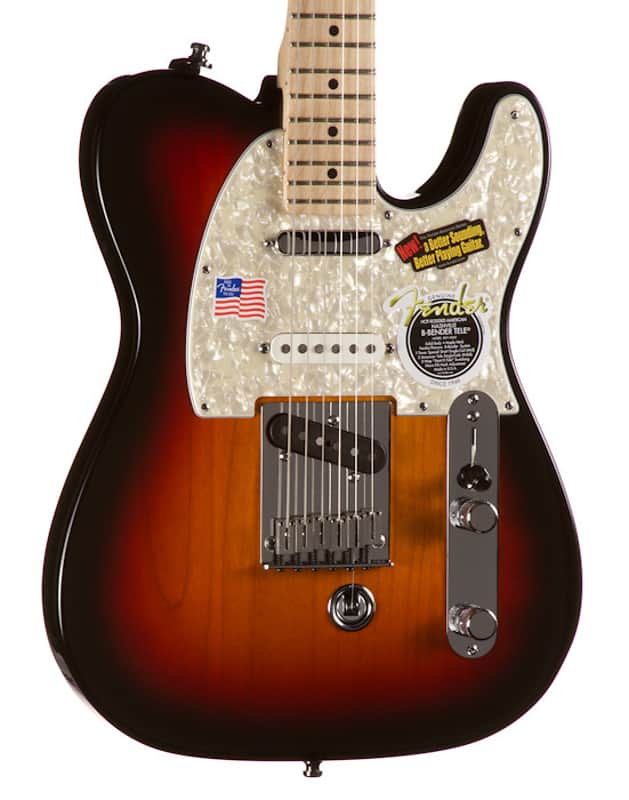 Fender American Nashville B-Bender Telecaster, 3-Color Sunburst