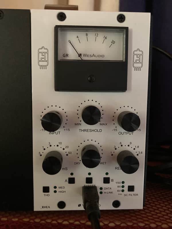 WesAudio RHEA ng500 500 Series Stereo Vari-Mu Tube Compressor 2022 - Present - White image 1