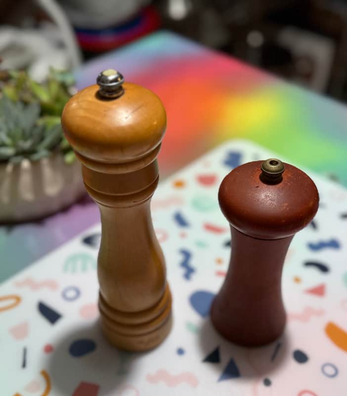 Rare. Vintage. Wicked Cool! Vic Firth Gourmet Salt Mill and Pepper Grinder image 1