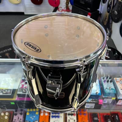 Tama Artstar ES Rack Tom 12” x 11”, Made in Japan, Piano Black - Pre Owned image 1