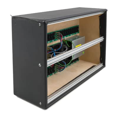 Doepfer A-100 LC6 Low Cost Eurorack Case - 6U / 84HP (Wood) [USED] image 2