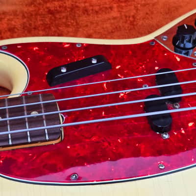 Fender Mustang Bass w/OHSC May 17, 1967 - Olympic White image 7