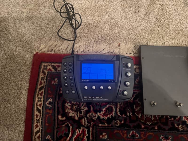 M-Audio Black Box Guitar Multi-Effect Processor 2000s - Black image 1