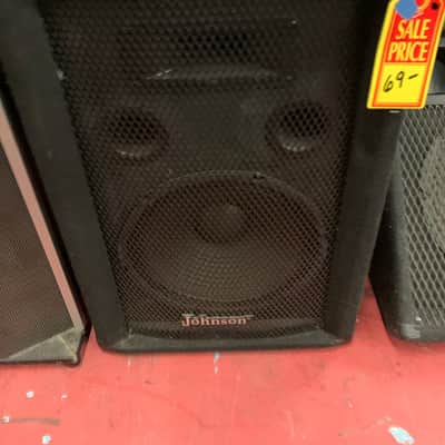 Johnson 12” Passive PA Speaker (Single) 2000 Black image 1