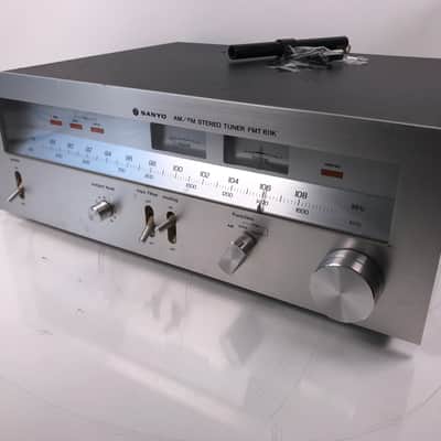 SANYO FMT 611K Vintage AM/FM Stereo Tuner image 1