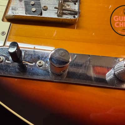 2002 Fender Japan CIJ Left-Handed TL62B-TX ’62 Telecaster Custom Sunburst Texas Specials image 12