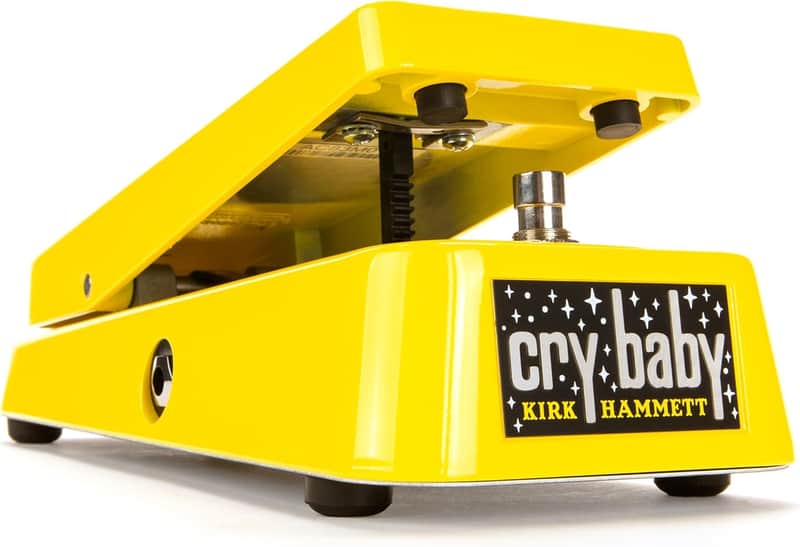 Dunlop KH95Y Kirk Hammett Signature Cry Baby Wah 2024 - Yellow Sparkle (Mint, Open Box) image 1