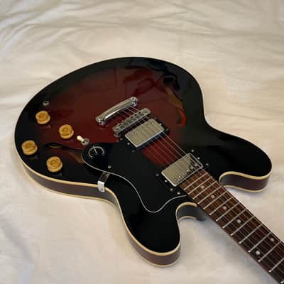Vintage 1998 Epiphone Dot (Gibson 335) - Made in Korea (MIK) - Cinnamon Burst - Free Pro Setup image 3