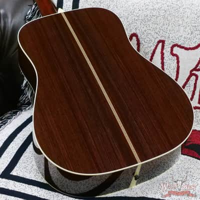 Collings D Serise Dreadnought D2H Sitka Spruce Top East Indian Rosewood Back & Sides 45 Style Snowflake Inlays Natural image 12