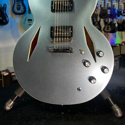 Epiphone Dave Grohl DG-335 Semi hollowbody Electric Guitar - Pelham Blue FREE PLEK! 225 image 2
