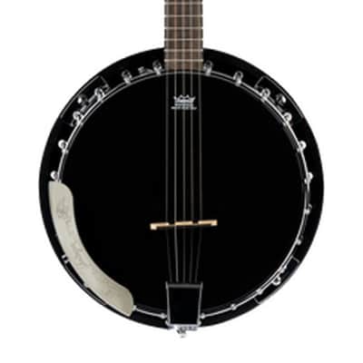 Ortega Guitars OBJ250-SBK Raven Series 5-String Banjo - Black - Open Box image 1