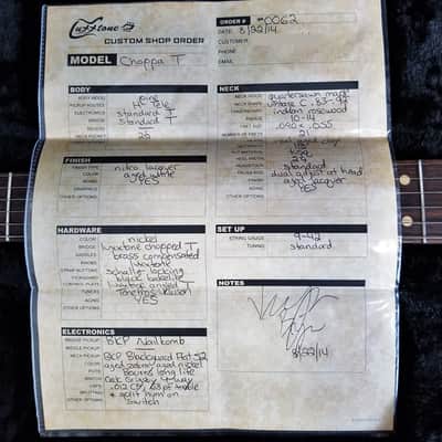 Luxxtone Choppa T Custom Shop Boutique USA Relic Telecaster Electric Guitar image 23
