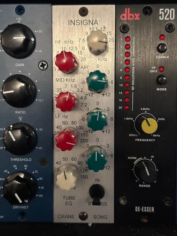 Crane Song Insigna 500 Series Tube EQ Module 2010s - Silver image 1