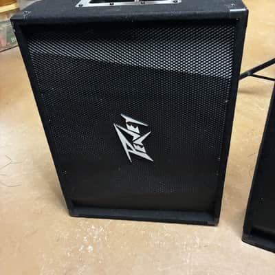 1 pair Peavey PV 15M 2-way Stage Monitors - Black image 6