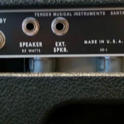 •CLEAN• 1967 Blackface Fender Showman – *VIDEO* image 7