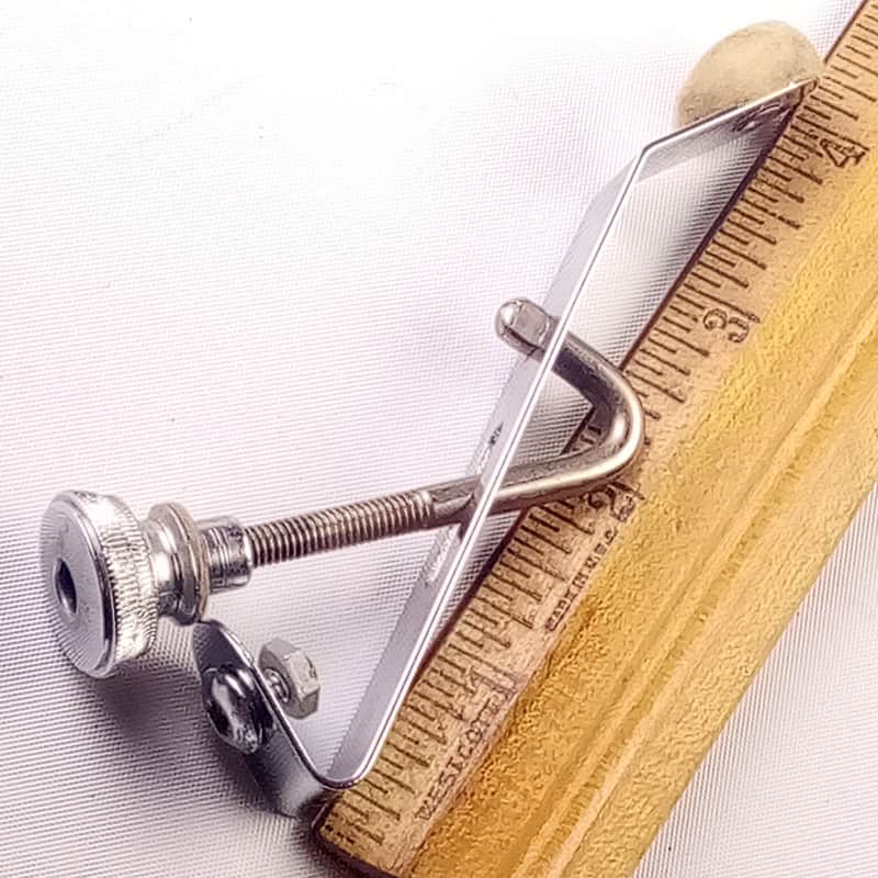 Premier Snare/Tom Drum Muffler Chrome Vintage 50s Small-Circle-Felt Tone Control image 1