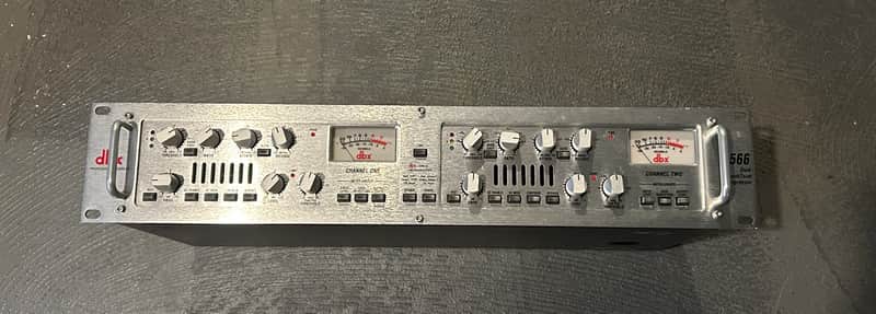 DBX 566 Dual Channel Tube Compressor image 1