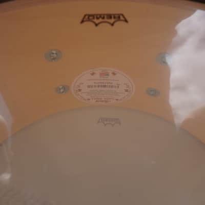 Ludwig USA Classic Series - 2024 LTD White Abalone wrap - 6.5 x 14" Maple Snare Drum (2024) image 8