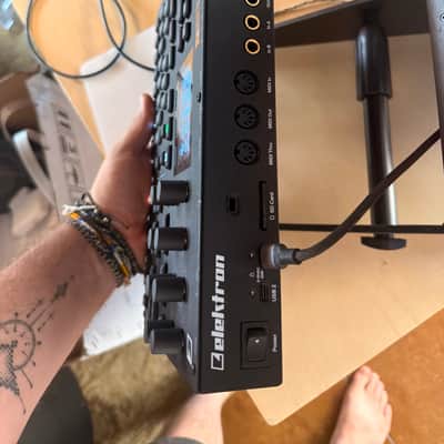 Elektron Tonverk 8-Voice Sampler 2025 - Present - Black image 3