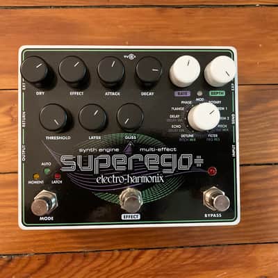 Electro-Harmonix Superego Plus Synth Engine/Multi Effect 2017 - Present - Black/Purple/Green image 1