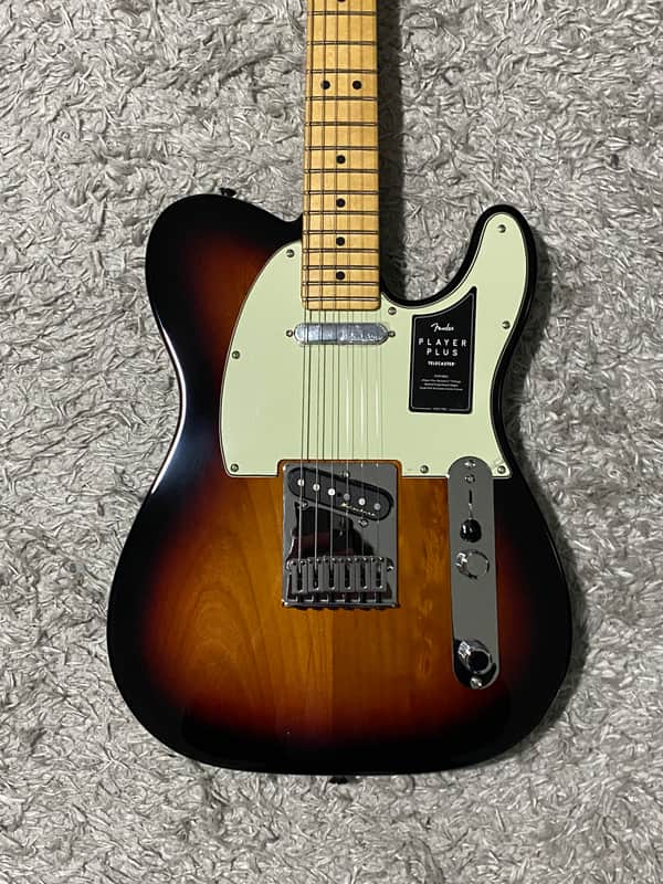 Fender Player Plus Telecaster with Maple Fretboard 2021 - Present - 3-Color Sunburst image 1