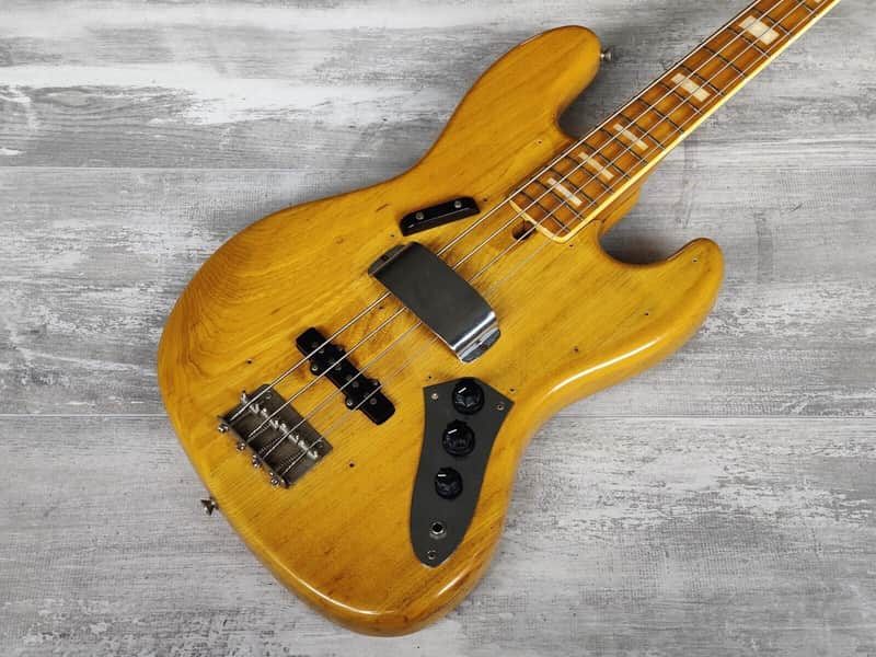 Greco JB600N ジャズベース　ジャパンビンテージ　1977年製 1977 Greco Japan JB600N Jazz Bass (Natural Ash) | Reverb Australia
