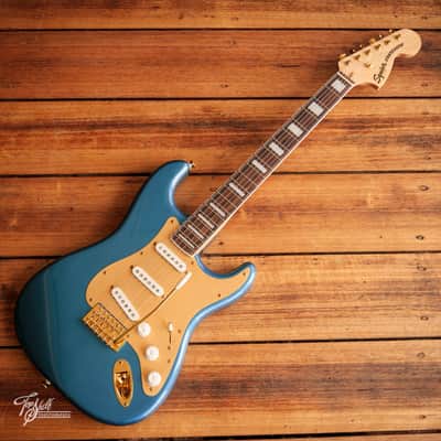 Fender Squier 40th Anniversary Stratocaster Lake Placid Blue 2021 image 3