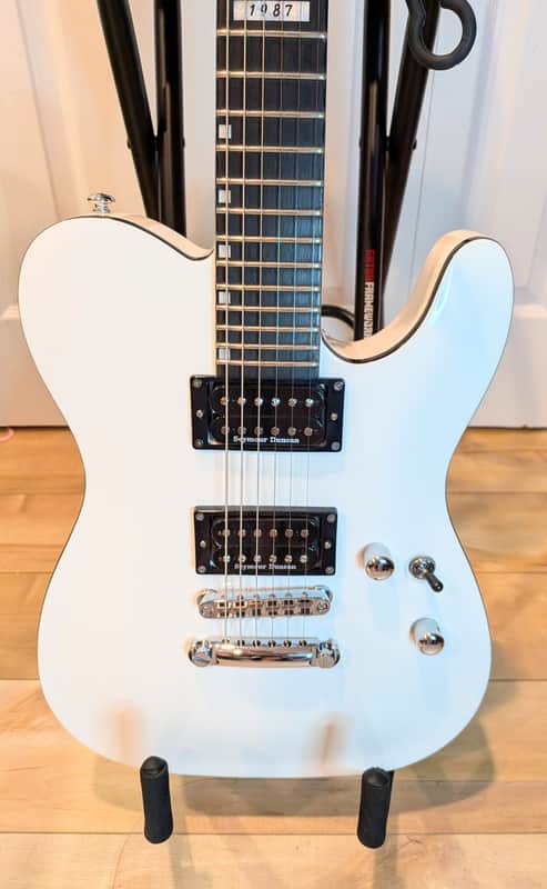 ESP LTD Eclipse '87 NT Pearl White image 1