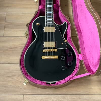 Gibson Les Paul Custom with Gold Hardware 2012 - 2018 - Ebony image 2