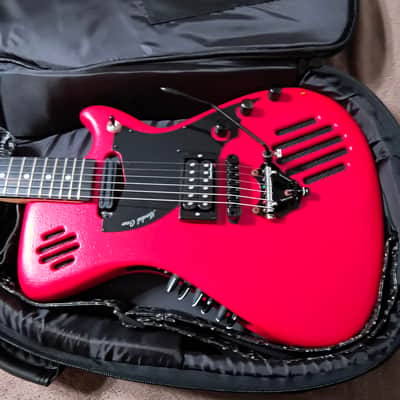 ElectroPhonic Inovations Model One Guitar 2020 - Scarlet Red image 1