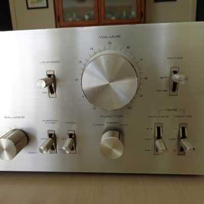Pioneer SA-708 Silverface Amplifier w Fluoroscan Meters - Super Phono Specs image 3