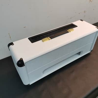 Marshall JMP 2203 2204 / Plexi / Bluesbreaker / JTM / 18W style Headshell Gehäus / White Amp Shell image 6