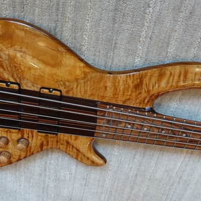 Vadim Custom Deluxe 5 String mid - 90s - Flame Maple image 1