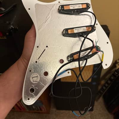 Fender Musically Rail pickups 2020’s  - White / black image 4
