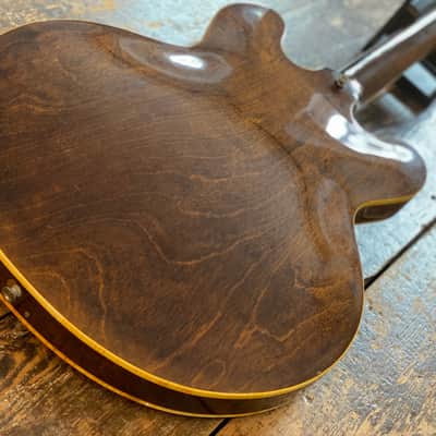 Greco Japanese Vintage SA700 Semi-Acoustic 1977 Walnut Japan MIJ w/ HSC image 3