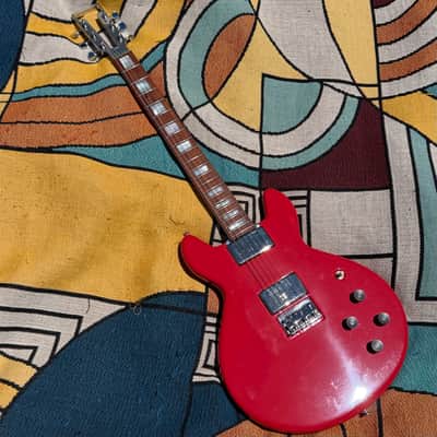 Travis Bean Designs TB1000S 2021 - Ferrari Red Imron w/ 1978 Travis Bean Humbuckers image 1